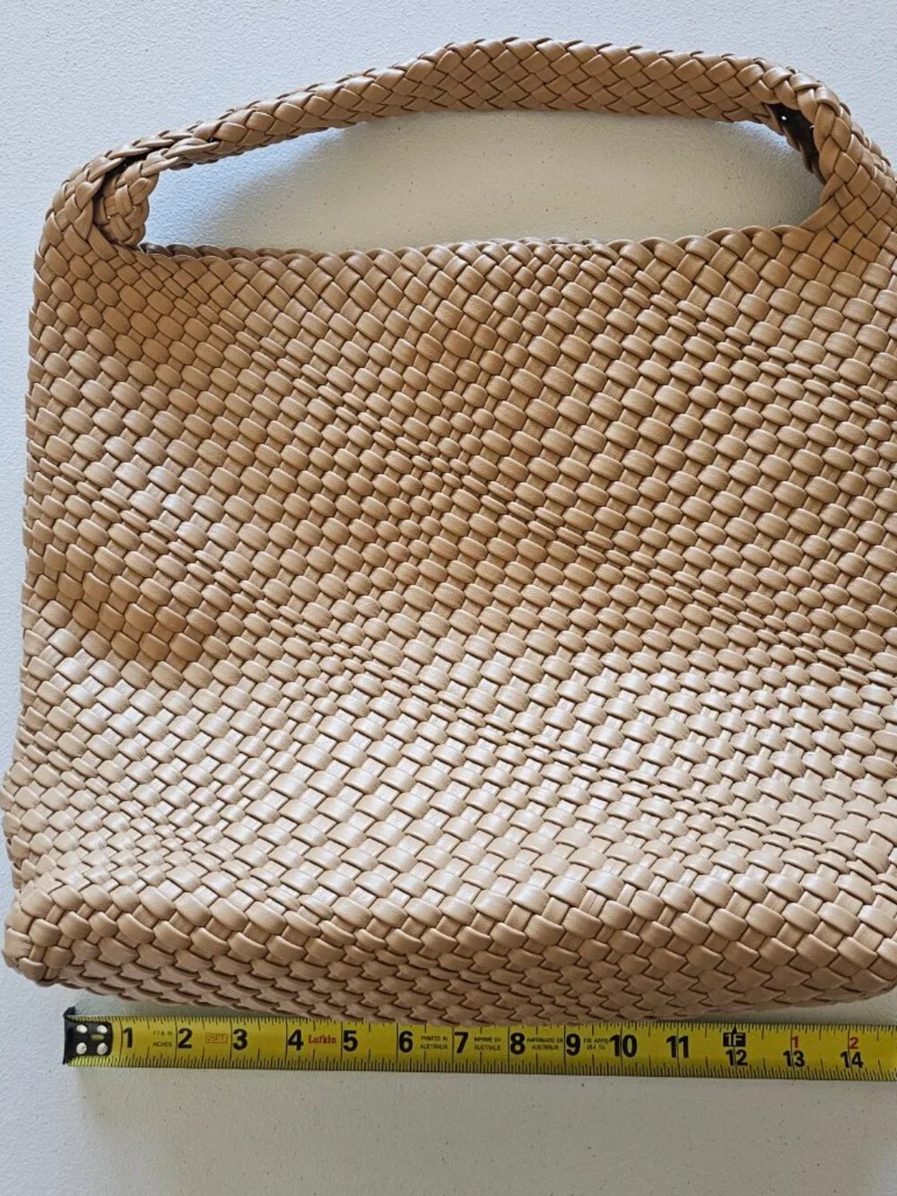 3 Pack of Woven Straw & Leather Tote Bags | Boho Summer Totes | Unbranded